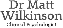 Dr Matt Wilkinson Online Therapist - Chartered Clinical Psychologist - HCPC Registered BA, MSc, DClinPsy, CPsychol, CSAccred.(ACC)